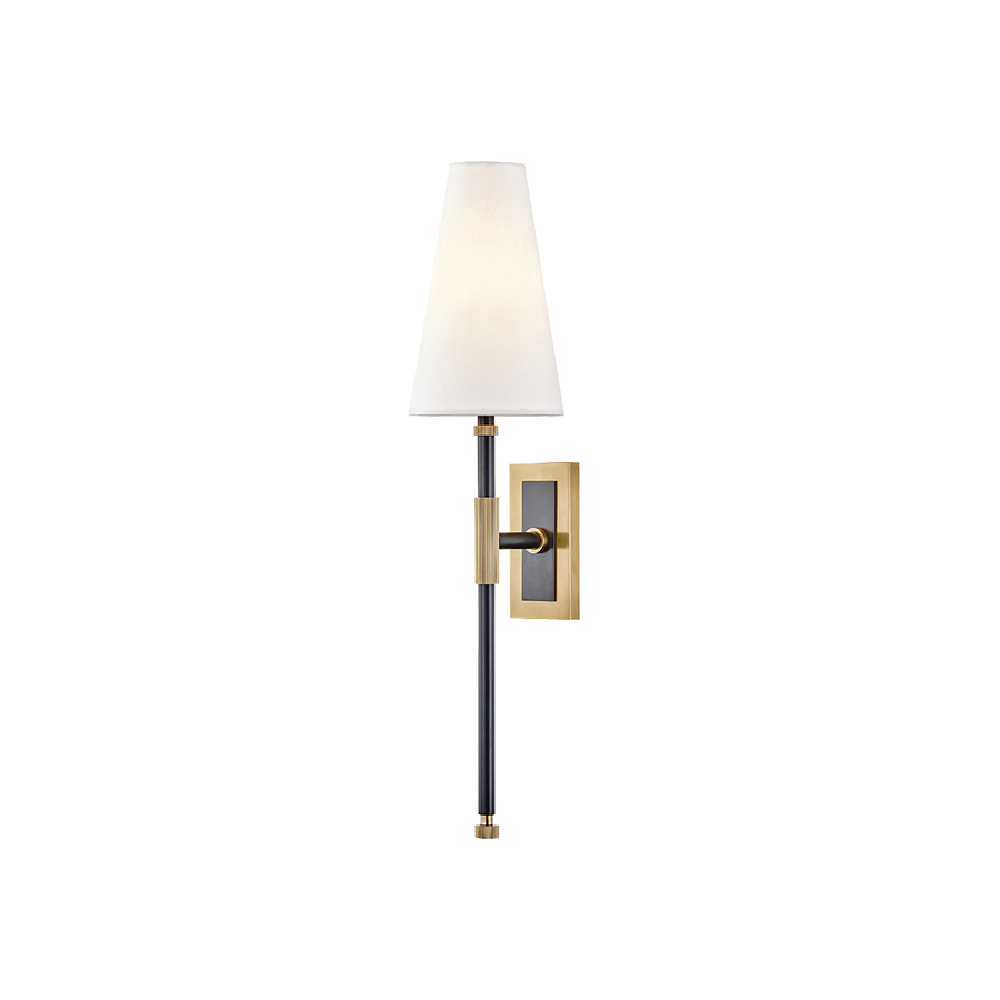 Bowery Wall Sconce Tapered Bronze
