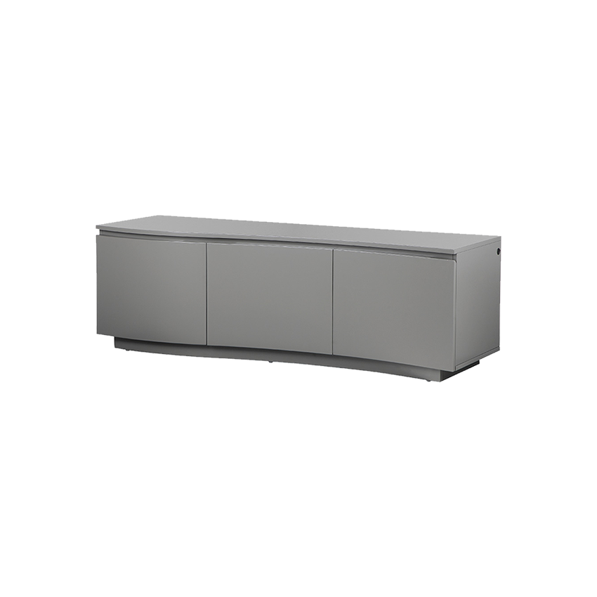 Leonardo TV Cabinet Graphite Grey Matt with LED