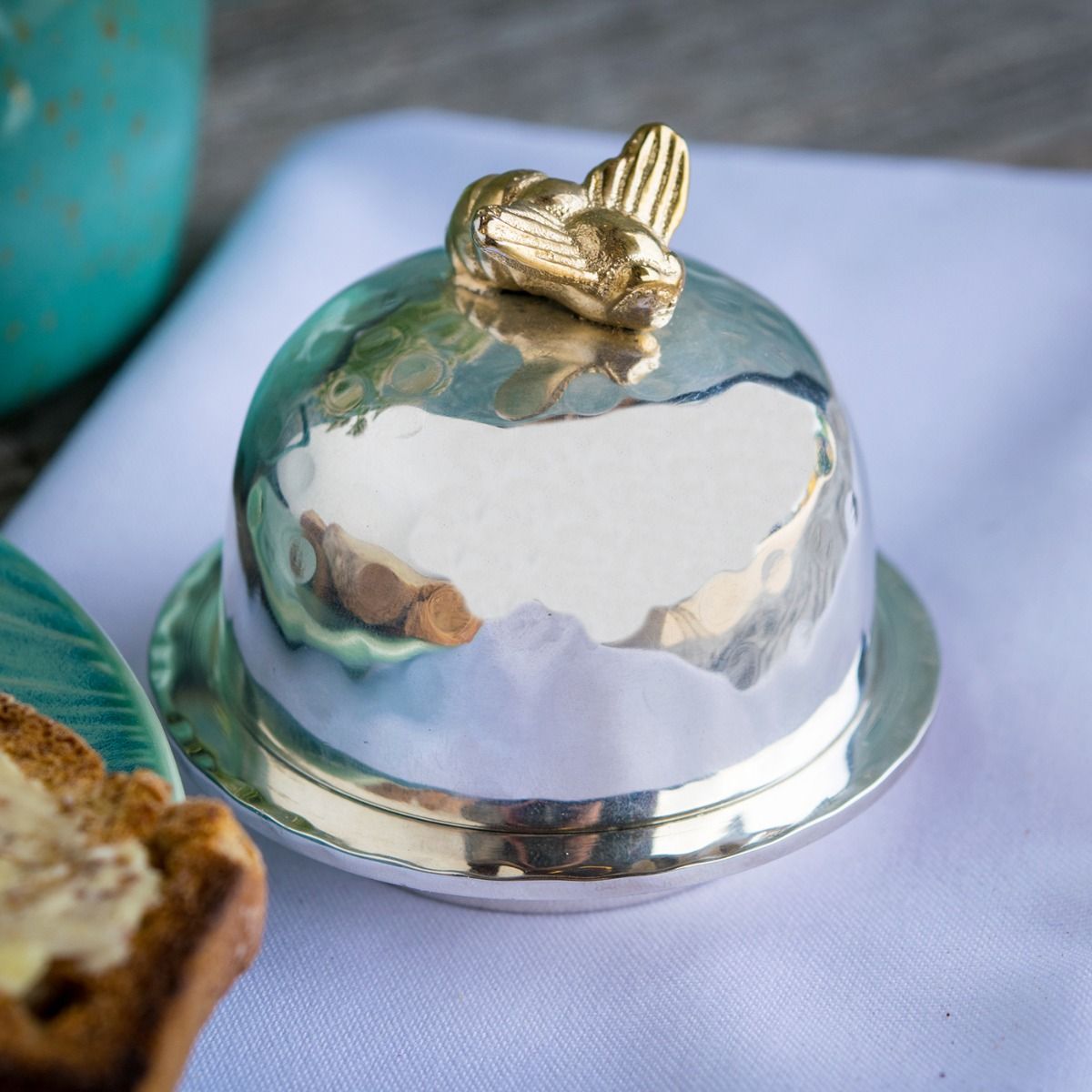 Bee Small Dome Butter Dish