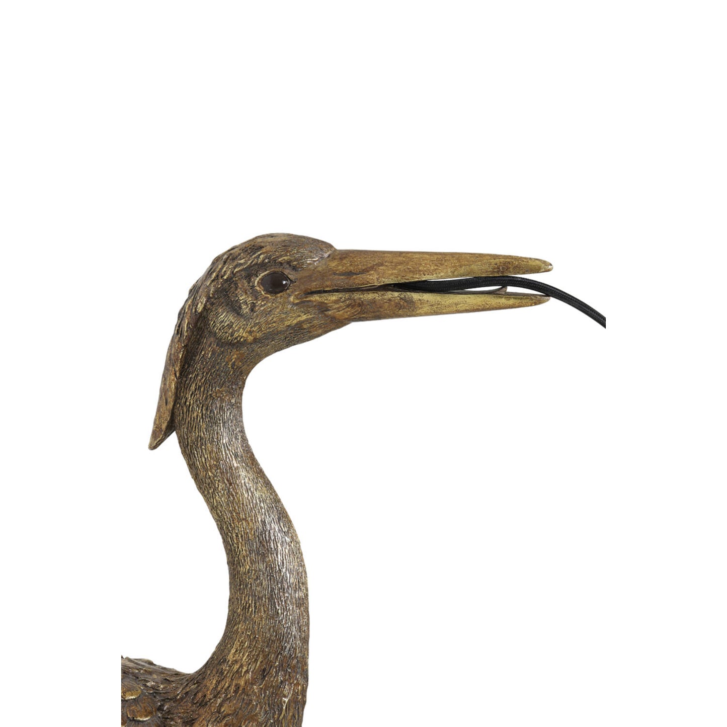 Antique Bronze Crane Wall Light