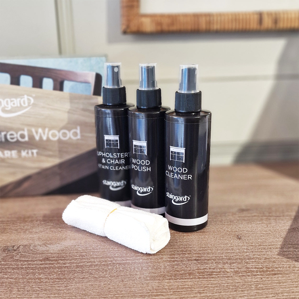 Lacquered Wood Care Kit