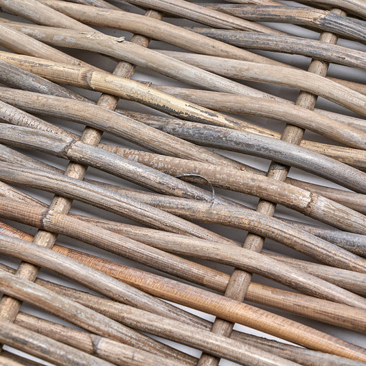 Grey Kubu S/2 Tray Baskets