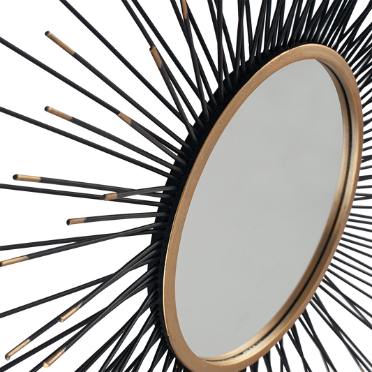 Black & Gold Starburst