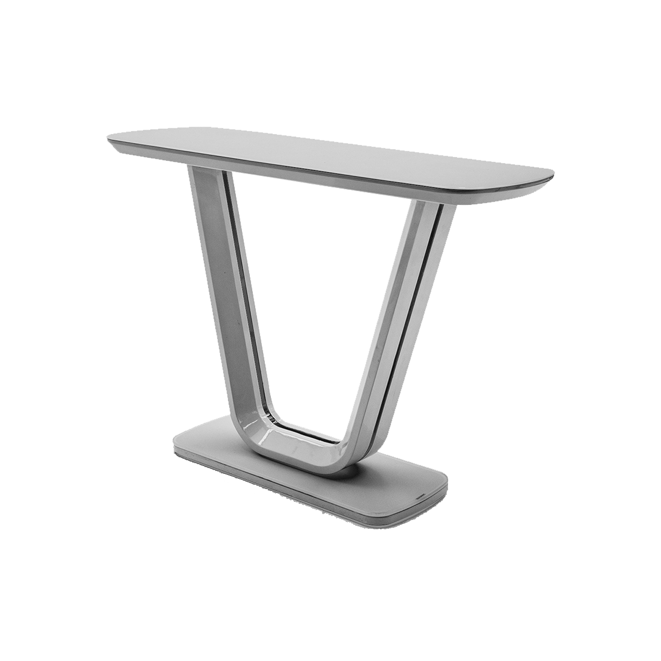 Leonardo Console Table Light Grey Matt Stevensons Home