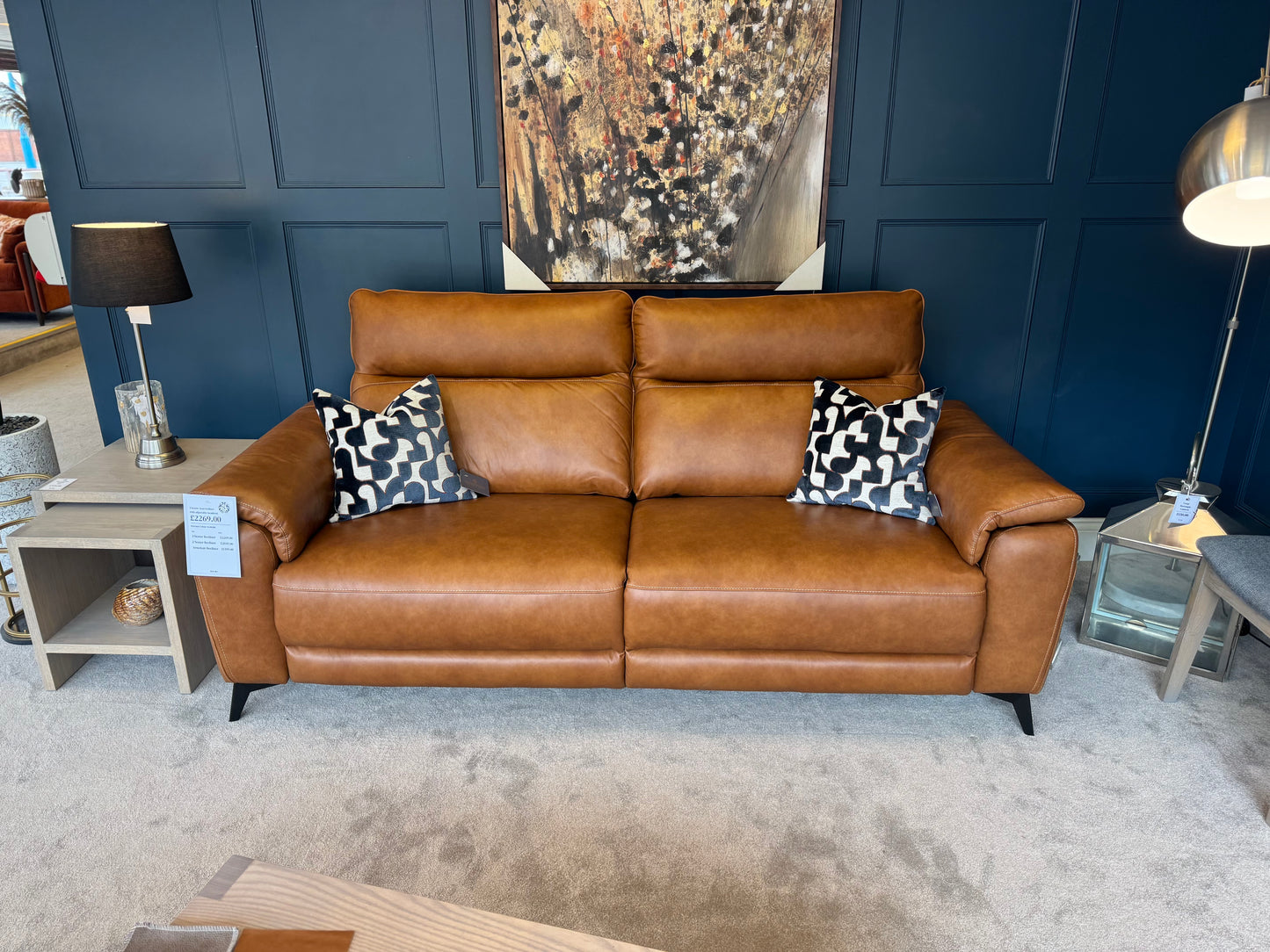 Bloom Leather Sofa