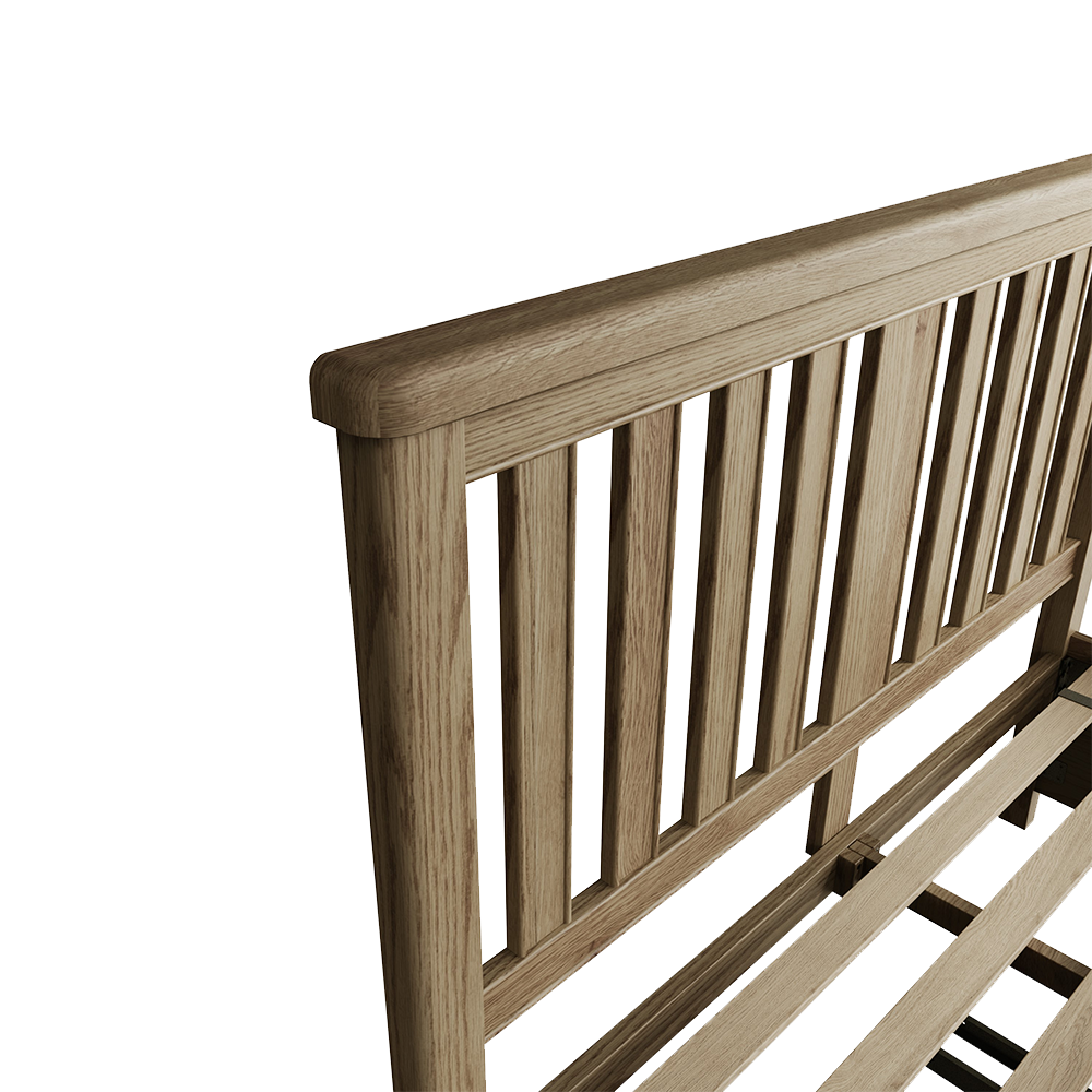 Holme Bed Wooden Headboard with Drawers