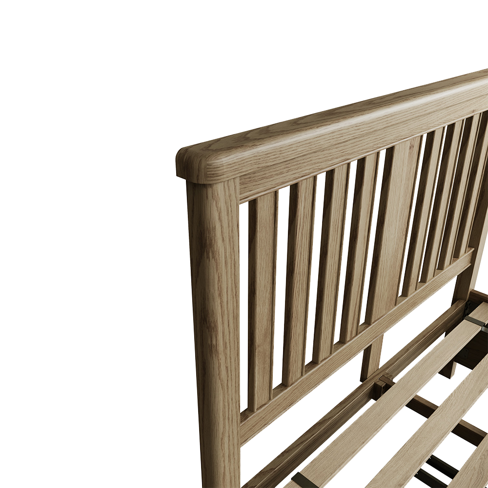 Holme Bed Wooden Headboard with Drawers