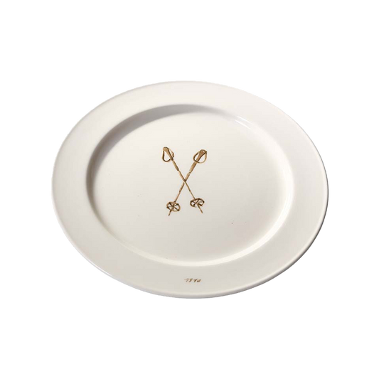 Ski Pole Large Plate