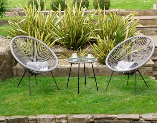 Azure Escape Bistro Set | COLLECTION ONLY