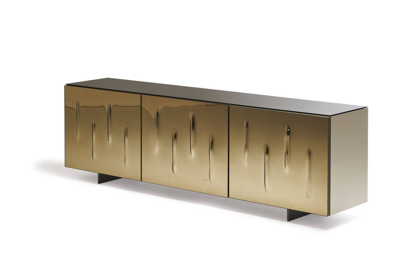 Carnaby Mirrored Sideboard With Mirrored Top