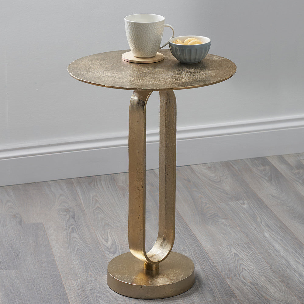 Zen Gold Side Table