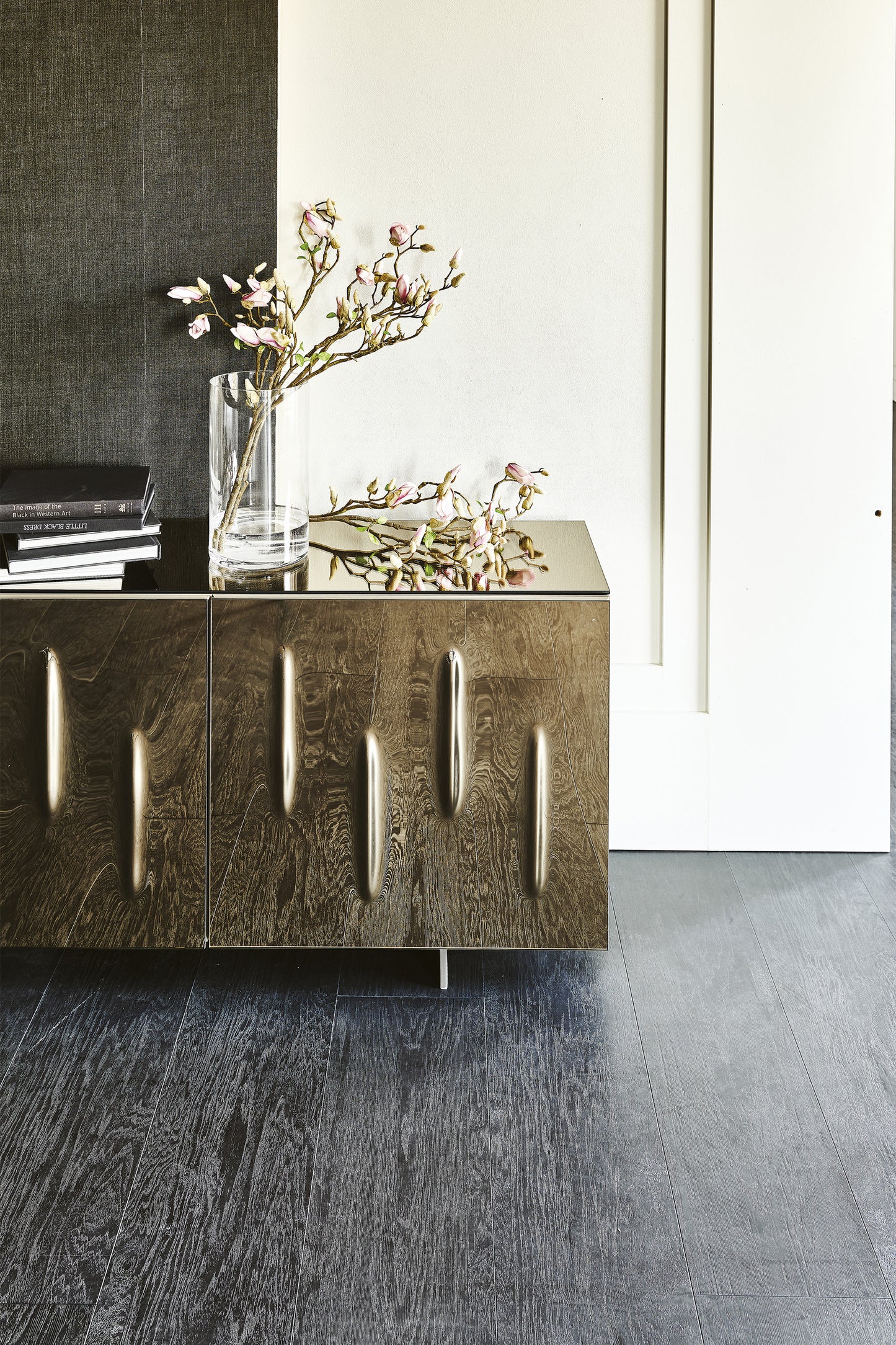 Carnaby Mirrored Sideboard With Mirrored Top