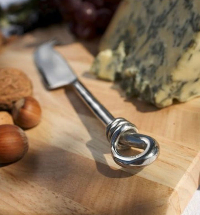 Polished Knot Cheese Knife