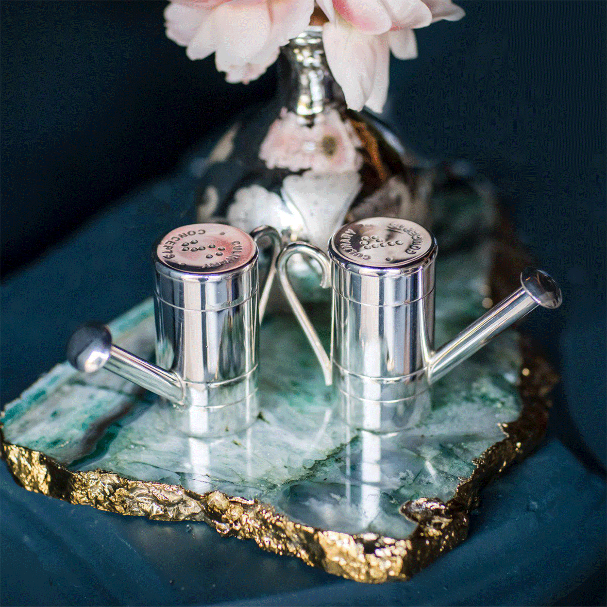 Watering Can Salt & Pepper Set