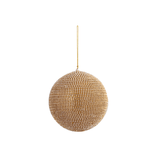 Youssra Gold Crystal Ball Hanger Bauble