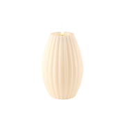 LED Stripe Candle Cream 15cm