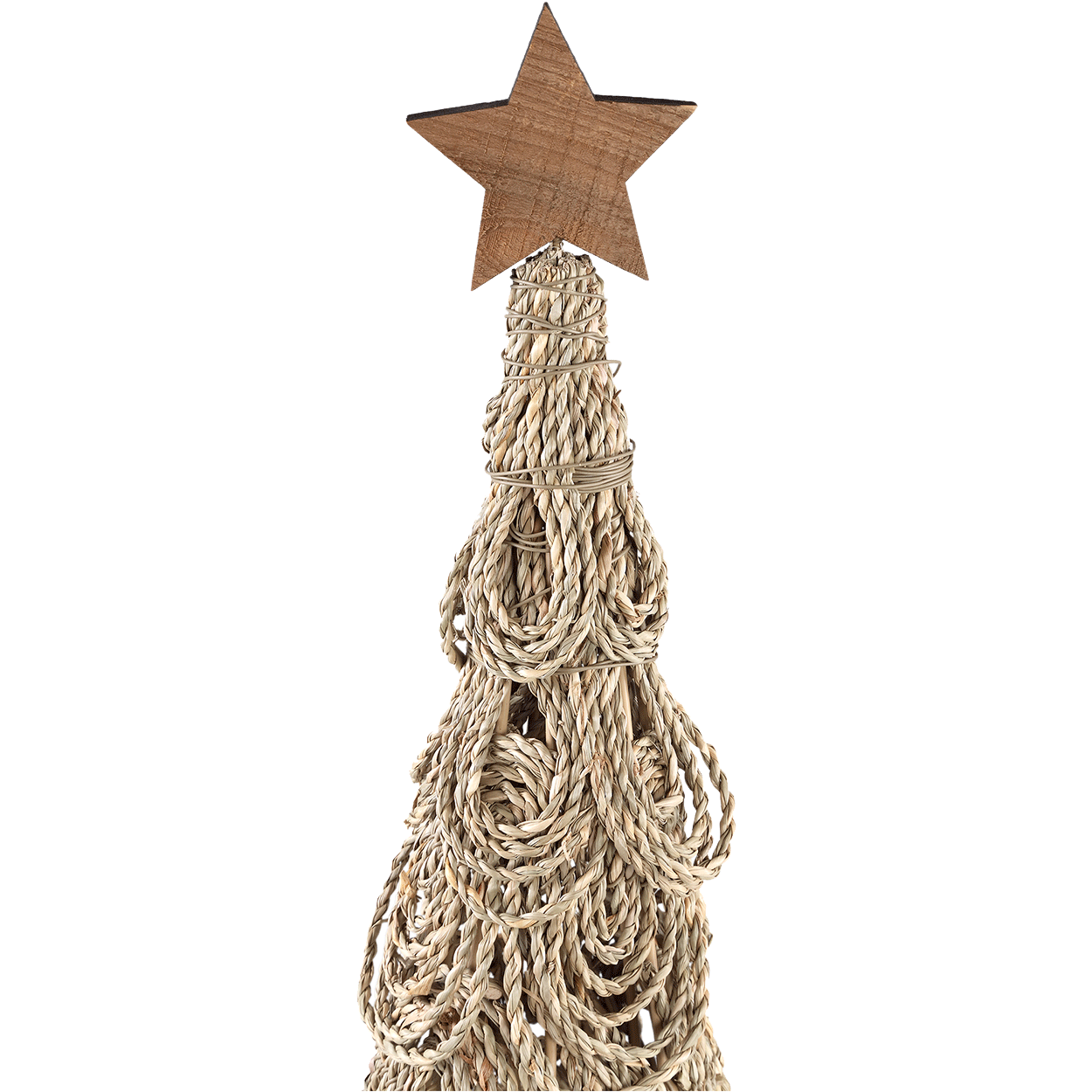 Kaidi Natural Seagrass Christmas Tree Medium