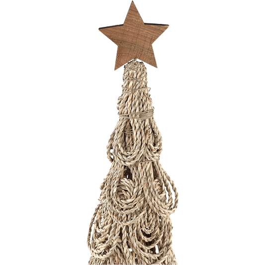 Kaidi Natural Seagrass Christmas Tree Medium