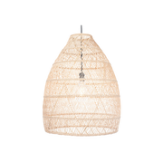 Molokai Natural Woven Cloche Pendant
