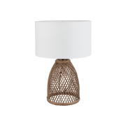 Natural Woven Table Lamp