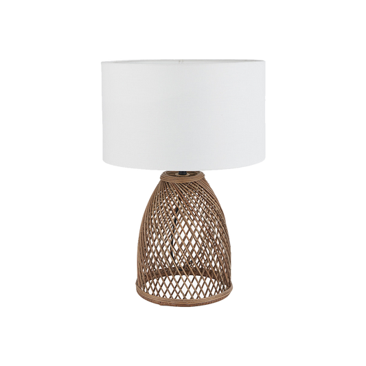 Natural Woven Table Lamp