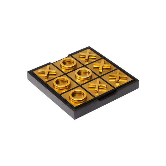 Black and Gold Noughts and Crosses