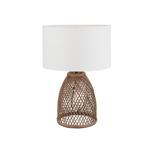 Natural Woven Table Lamp