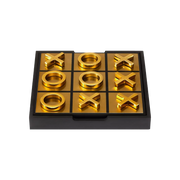 Black and Gold Noughts and Crosses