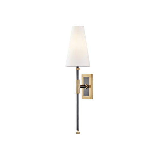 Bowery Wall Sconce Tapered Bronze