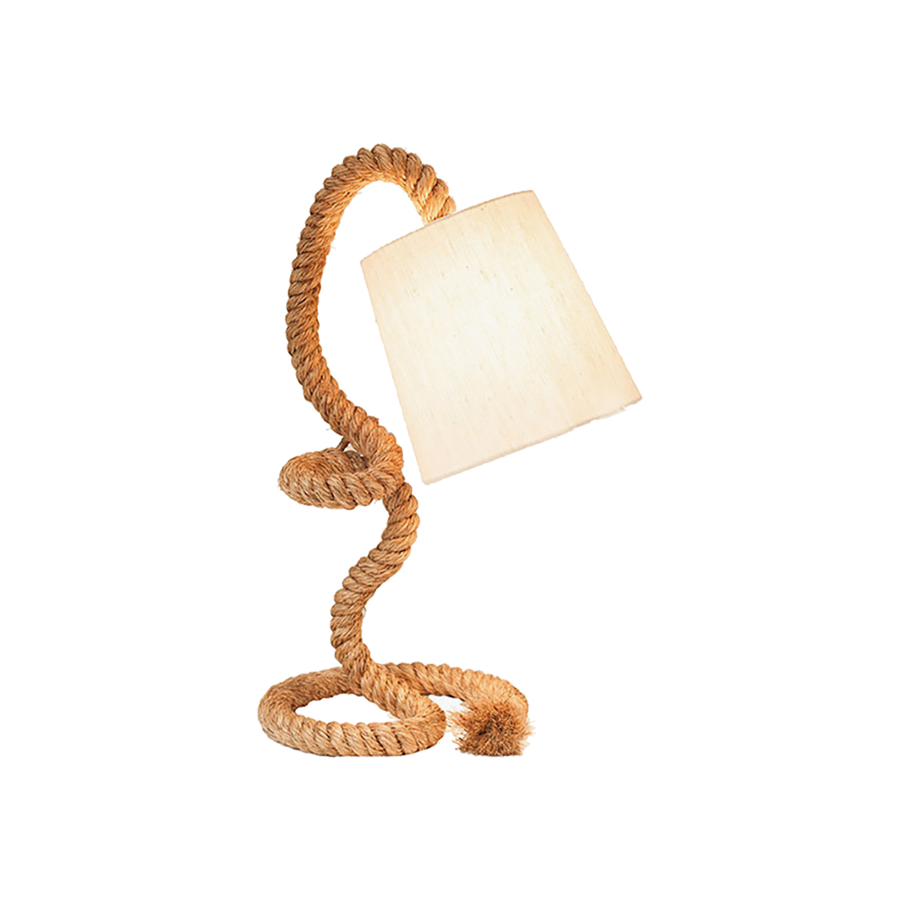 Rope and Jute Task Table Lamp