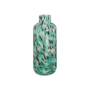 Turquoise Tall Speckle Vase