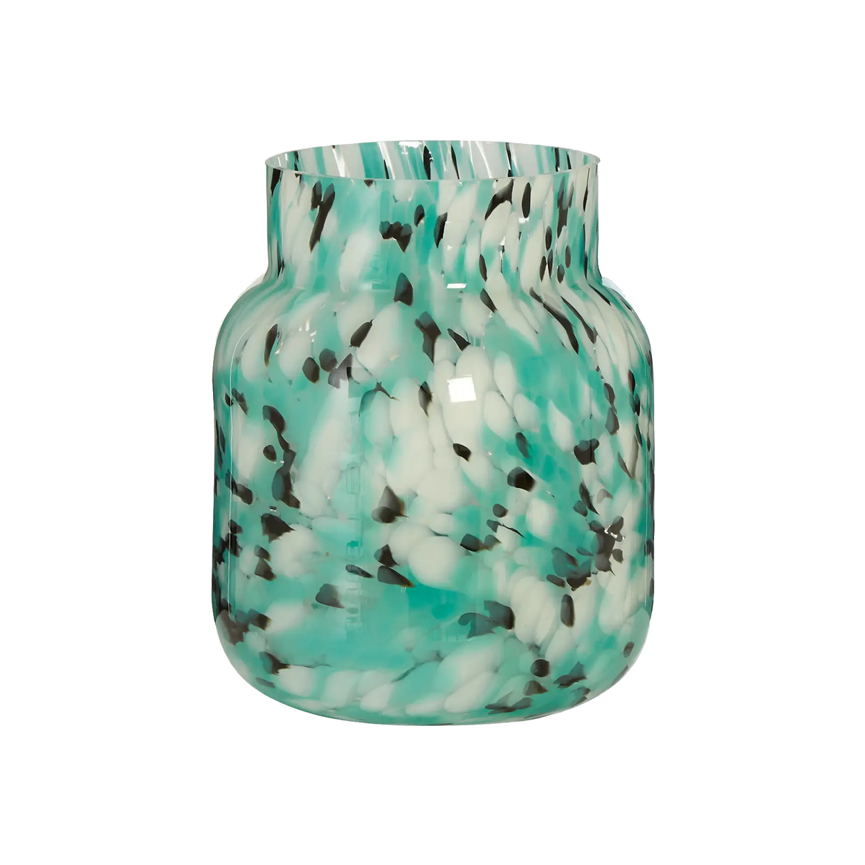 Turquoise Speckle Vase