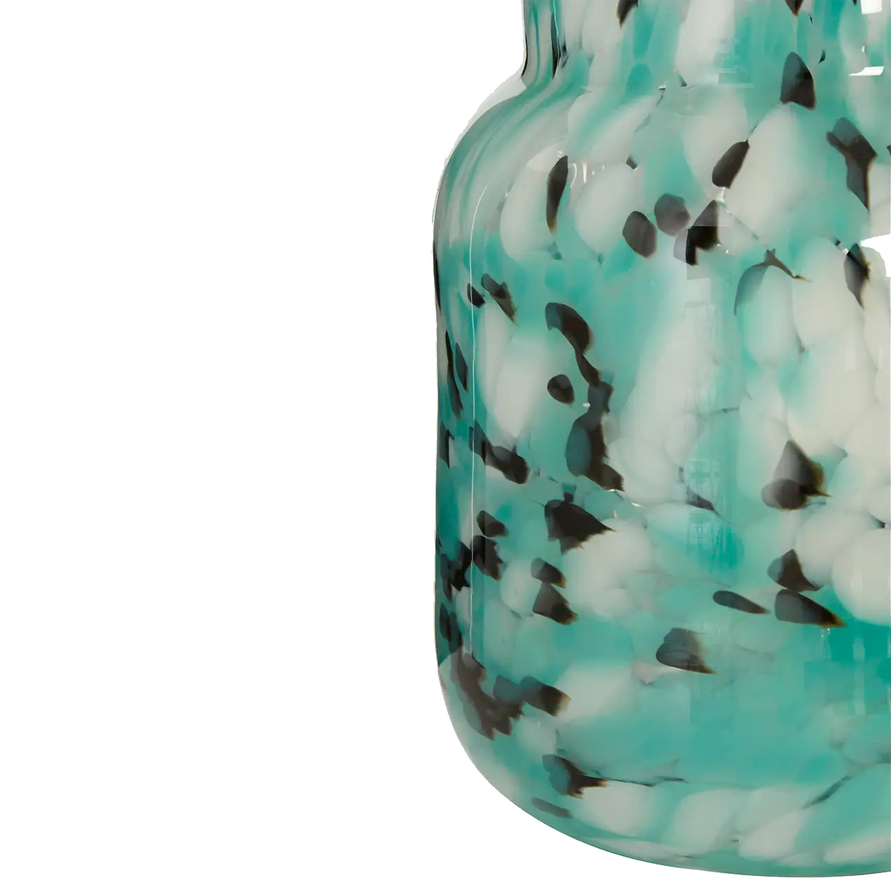 Turquoise Speckle Vase