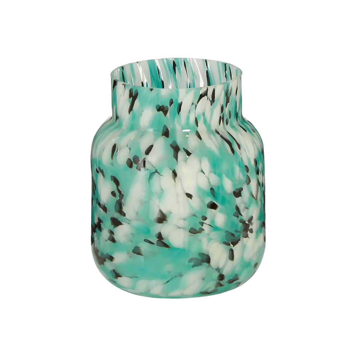 Turquoise Speckle Vase