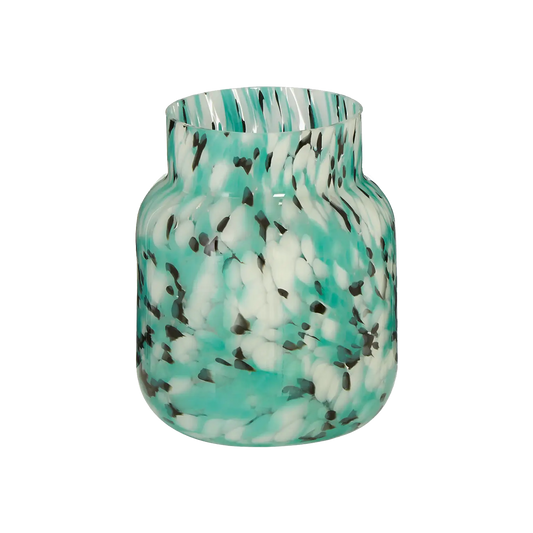 Turquoise Speckle Vase