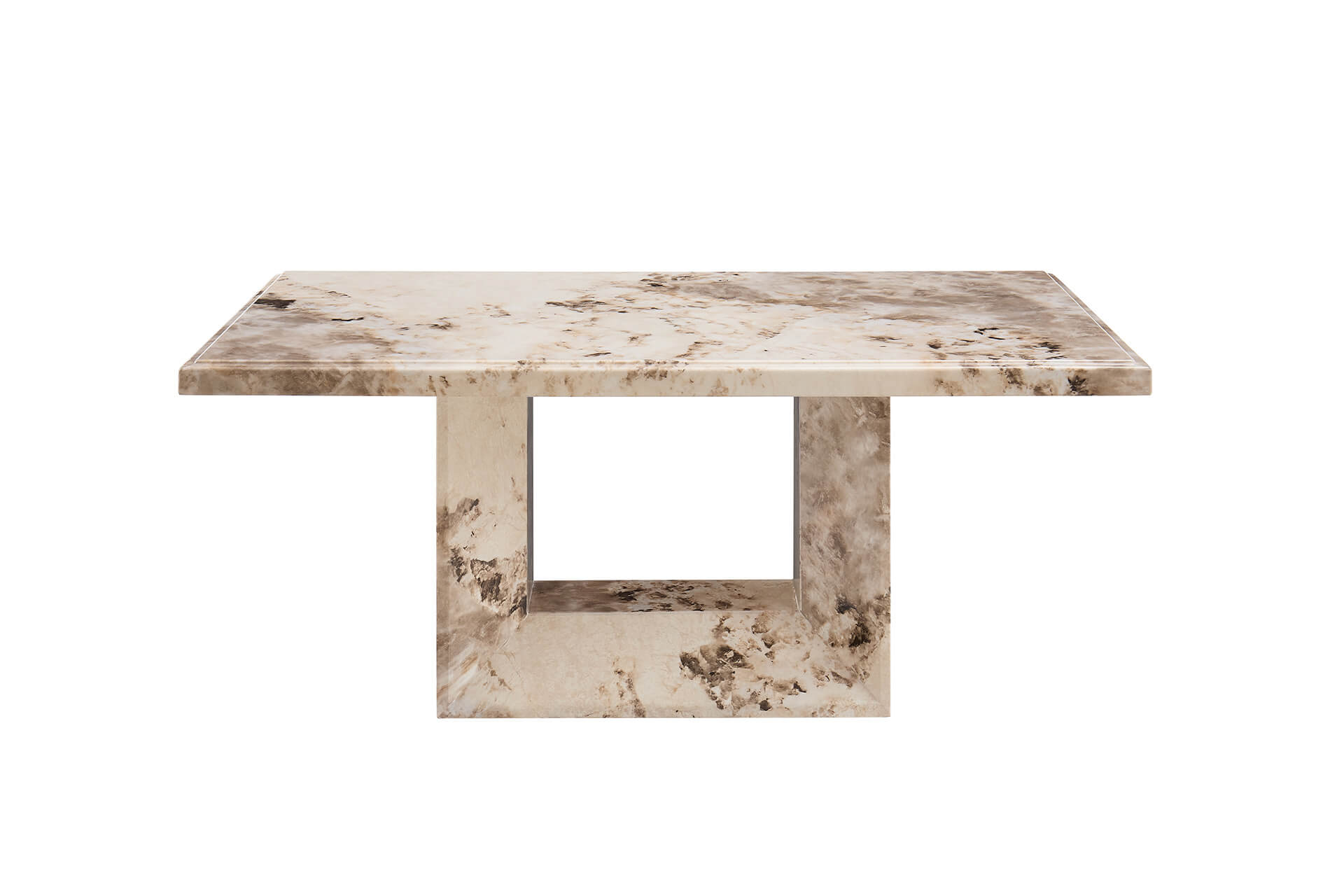 Aluna  Mottled Mocha Collection | Coffee Table