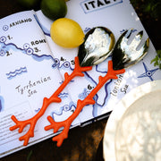 Coral  | Salad Servers