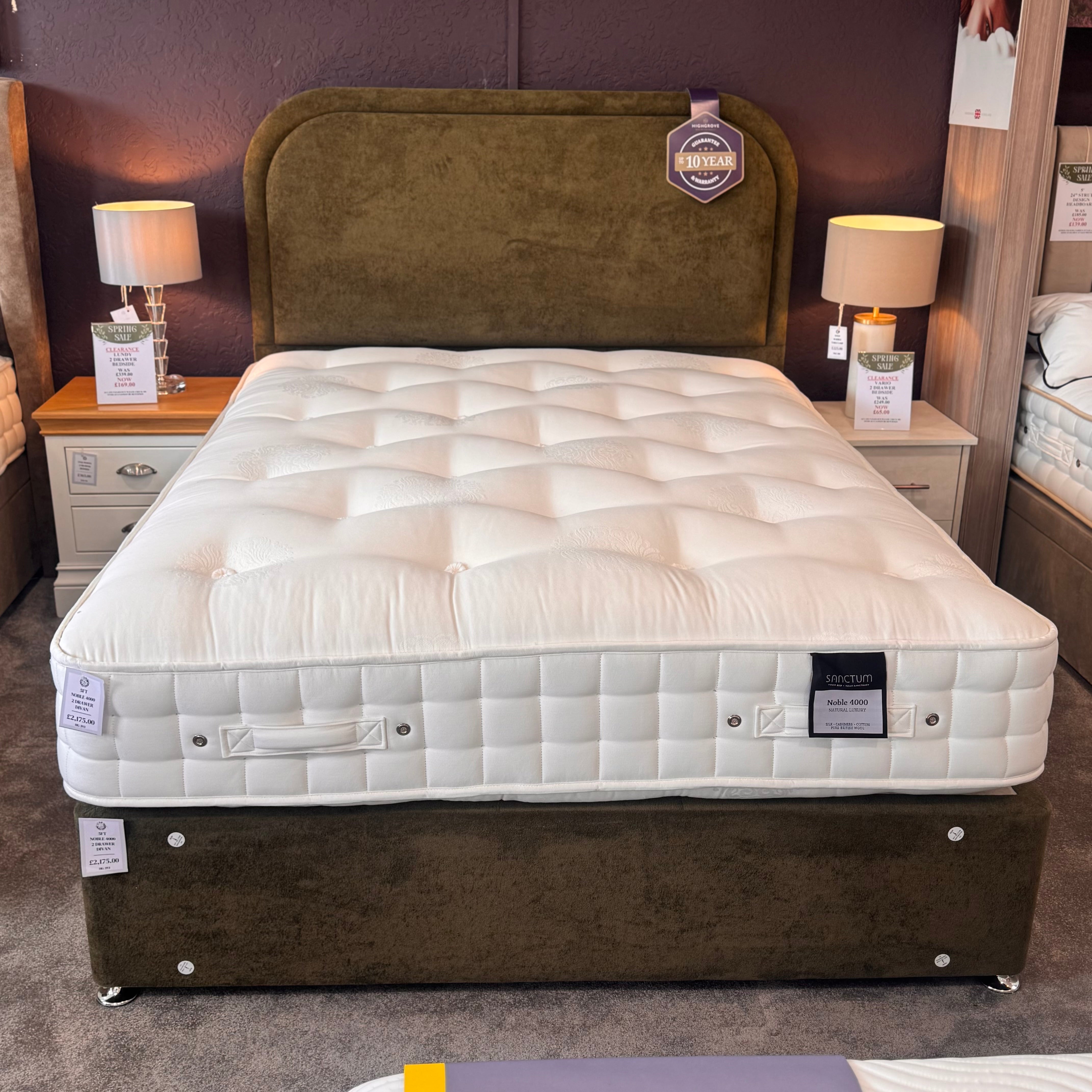 5ft Noble 4000 Mattress