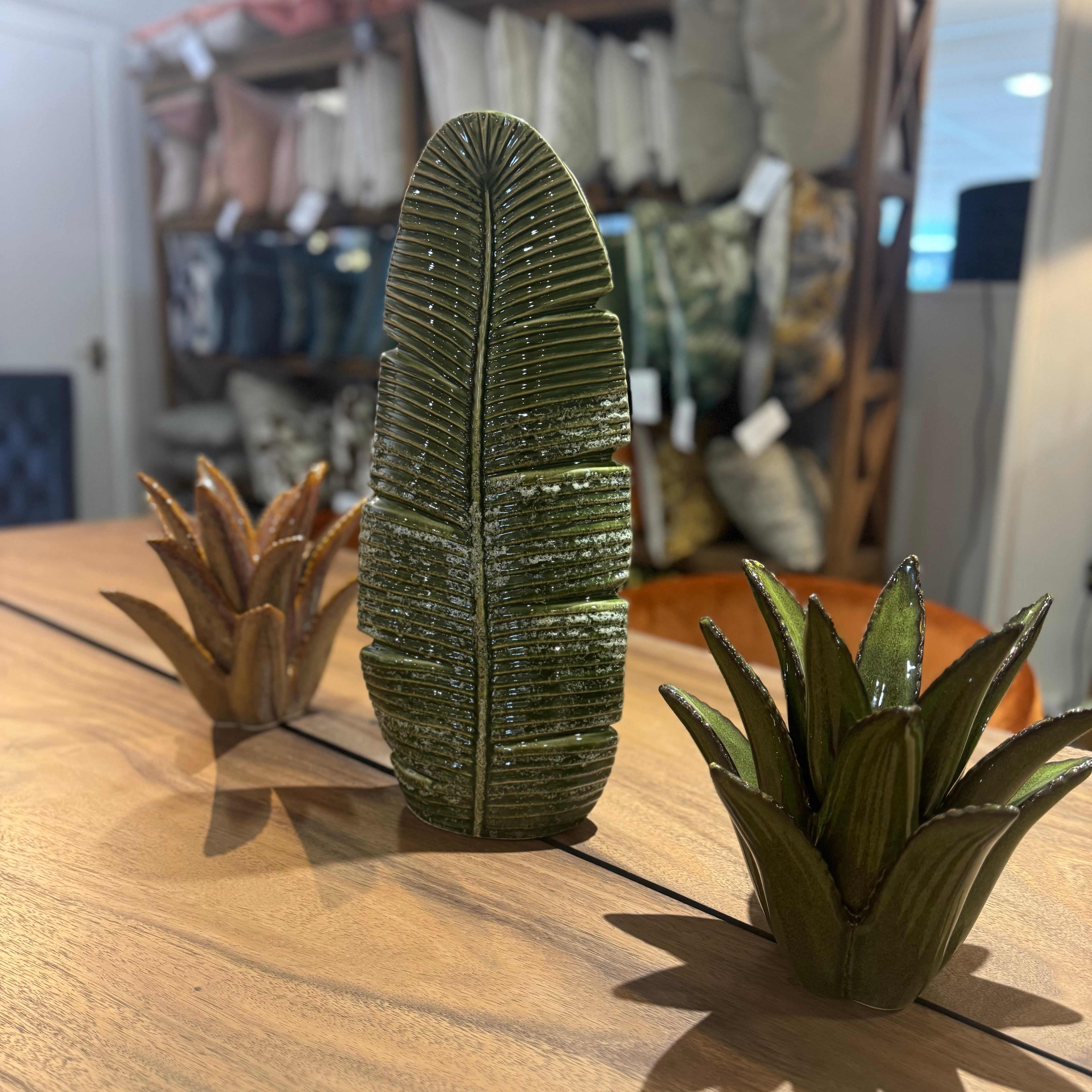 Cactus Candle Holders | Green