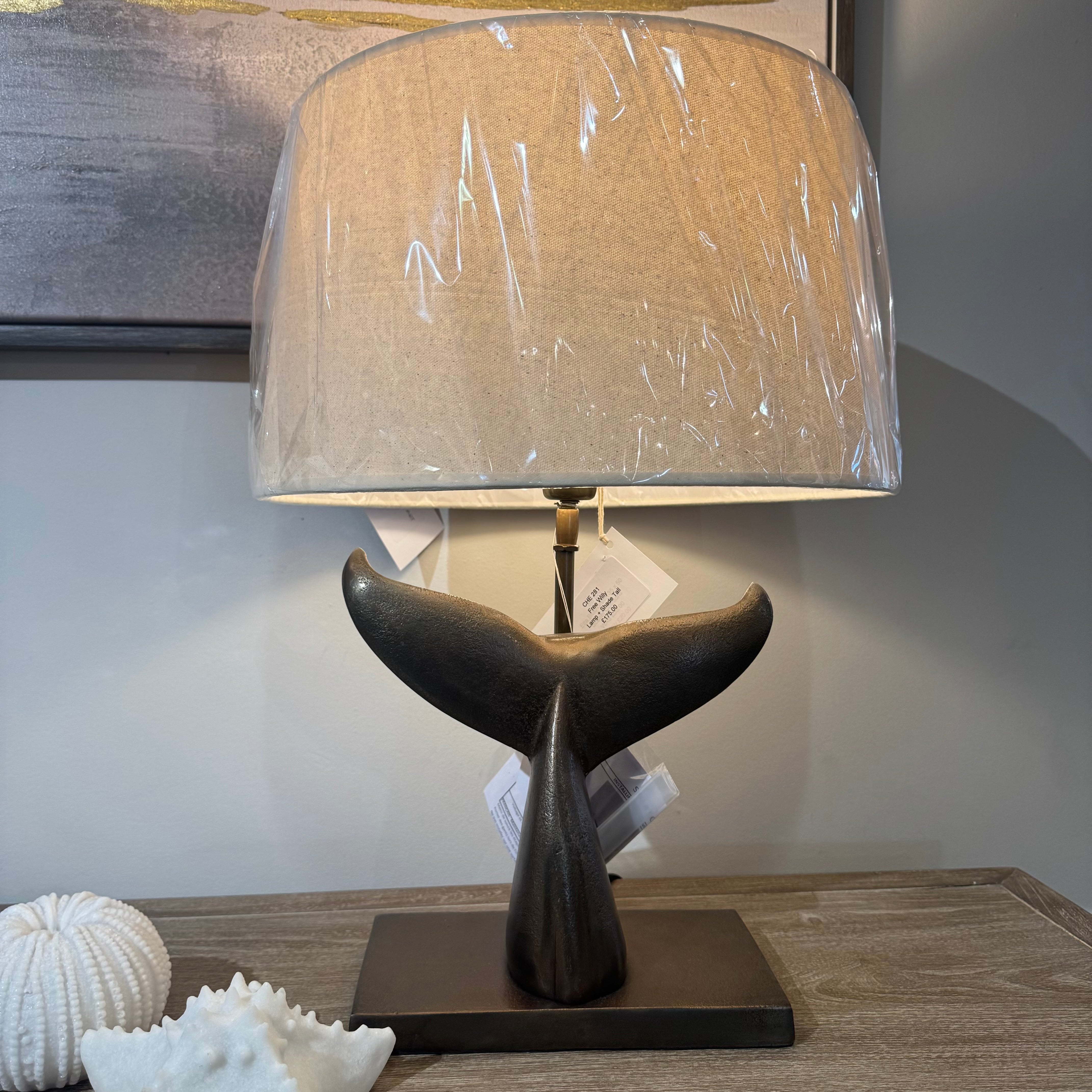 Free Willy Lamp + Shade
