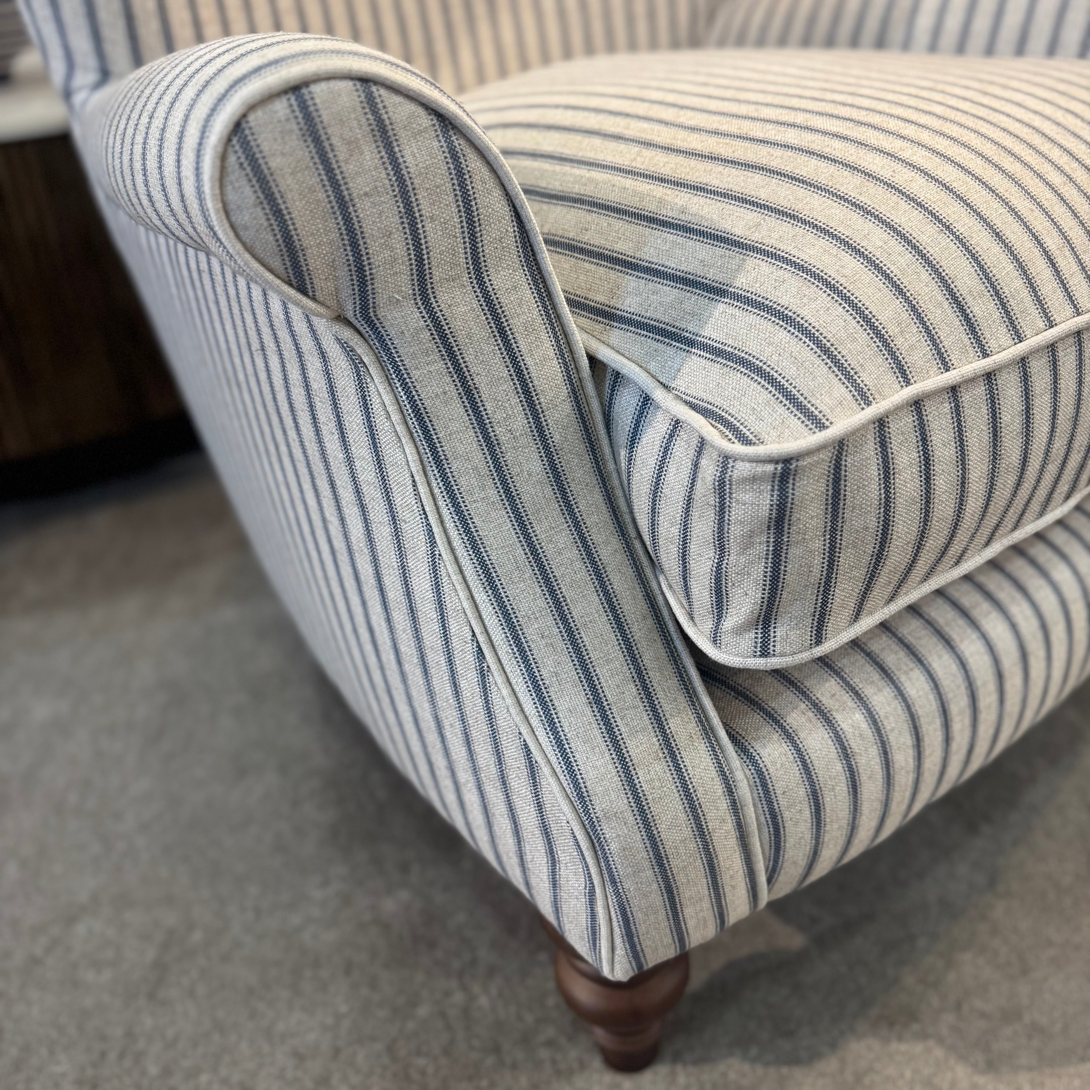The Harbour Stripe Accent Chair