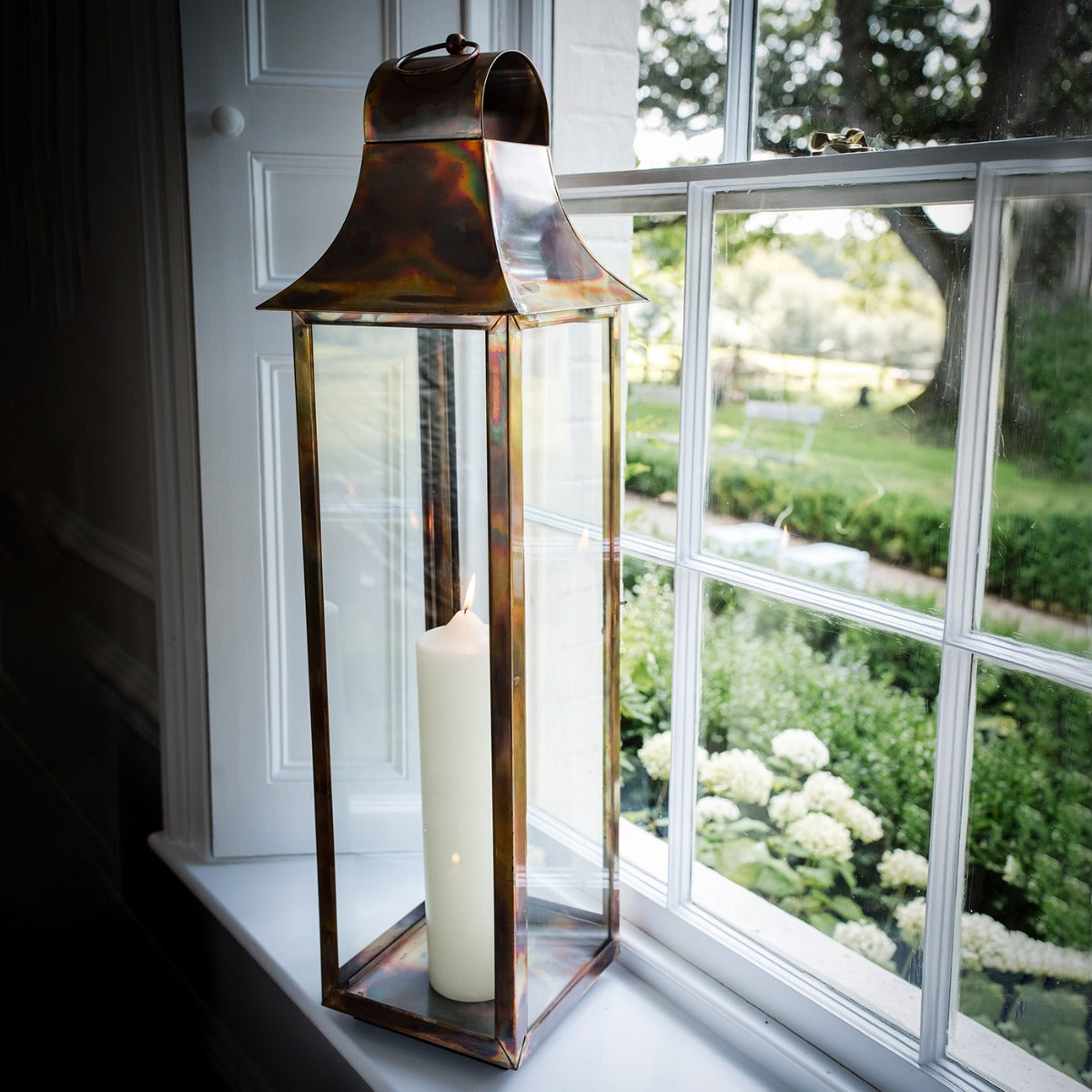 Tonto Lantern Burnished Copper Large