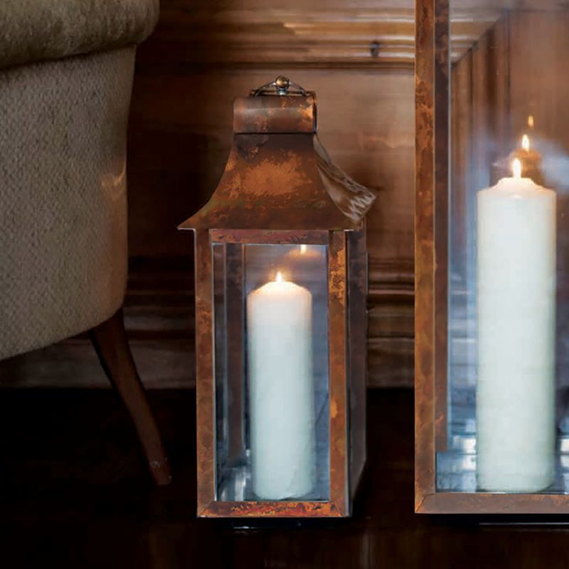 Tonto Lantern Burnished Copper Small