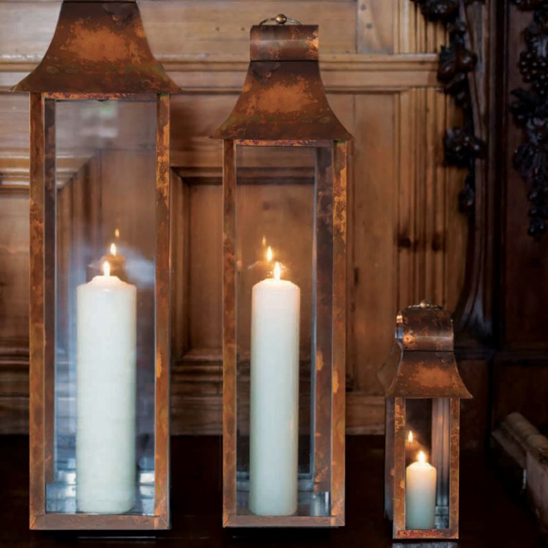 Tonto Lantern Burnished Copper Medium