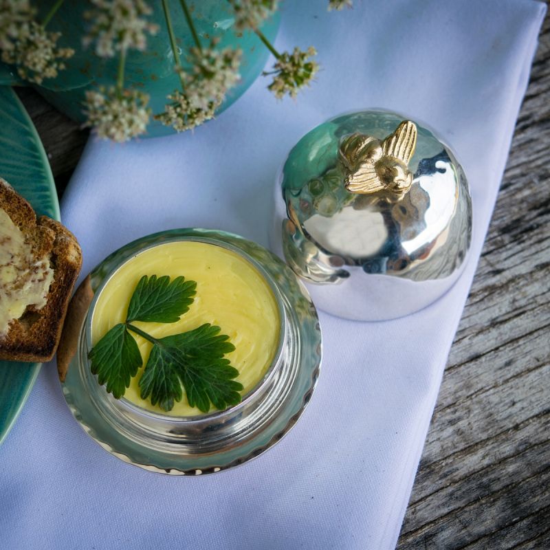 Bee Small Dome Butter Dish