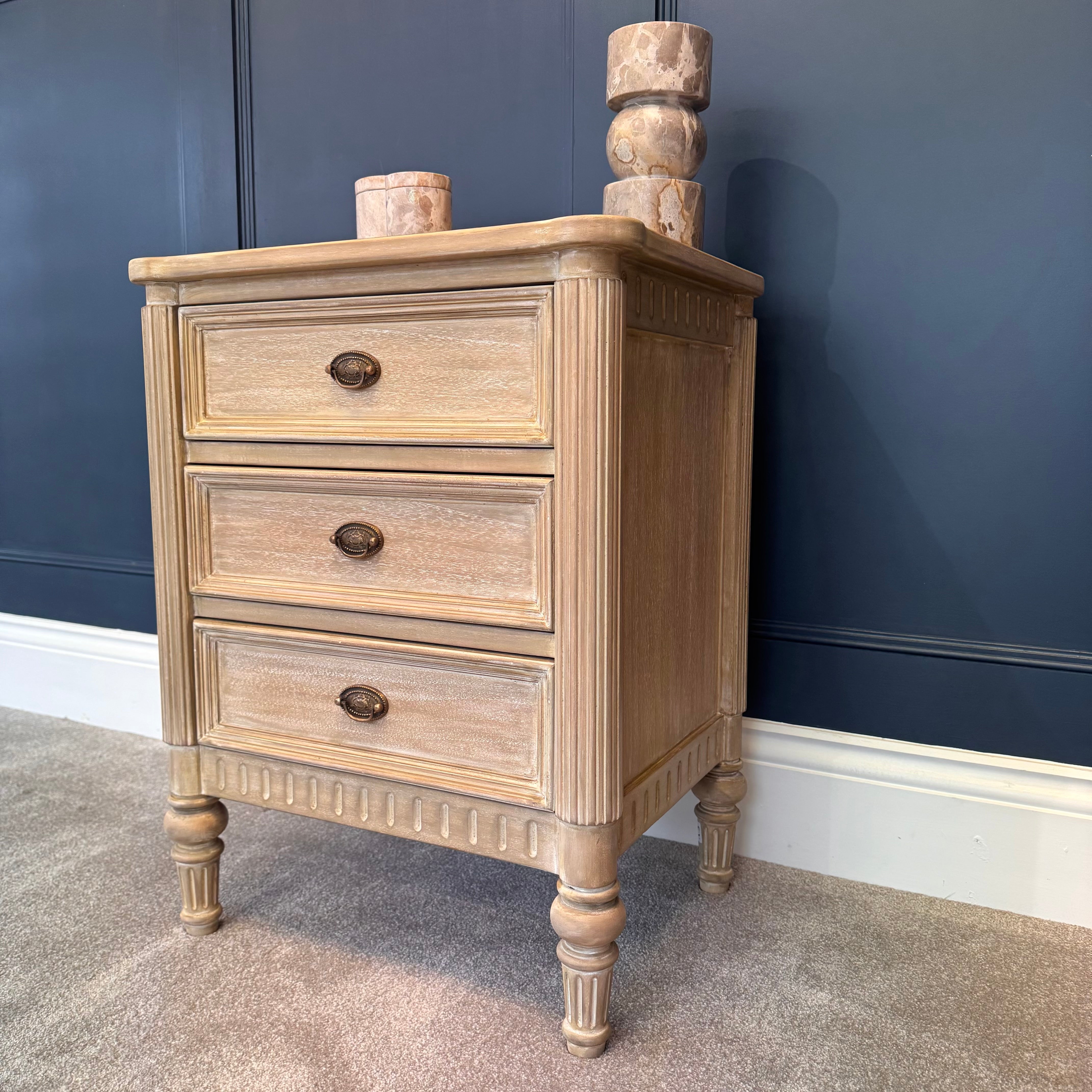 Wynnie | 3 Drawer Bedside