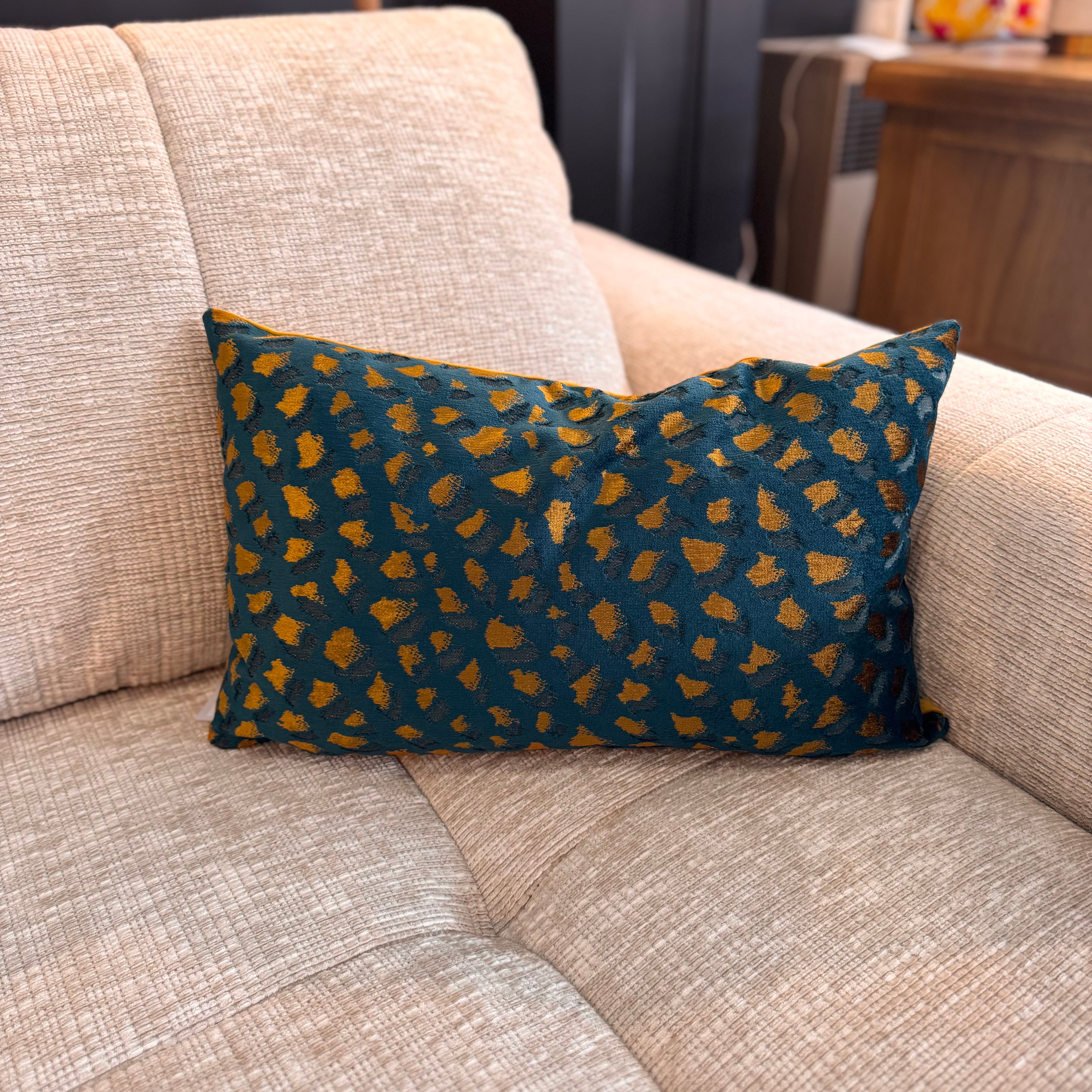 Harlow Teal/Gold