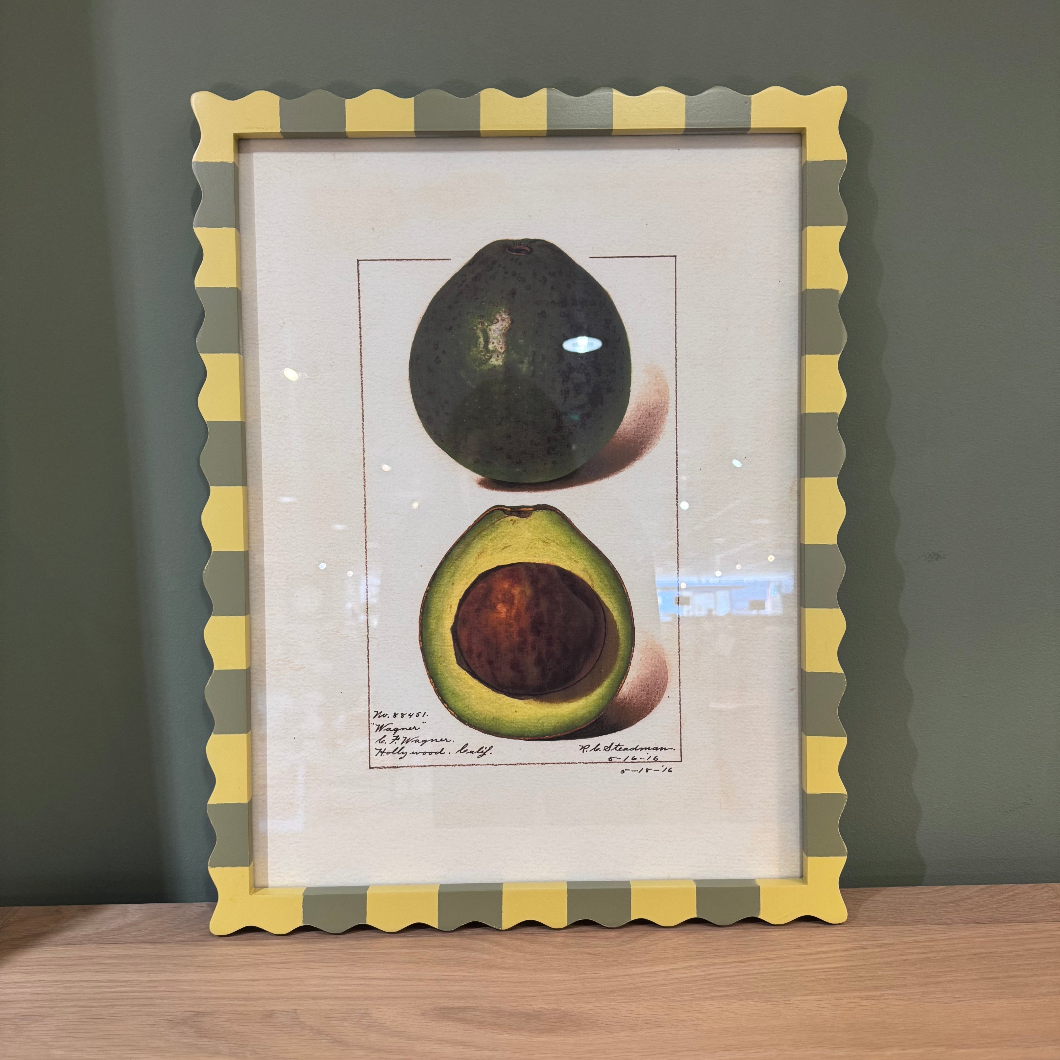 Lykke Wavy Frames – Avocado & Lemon