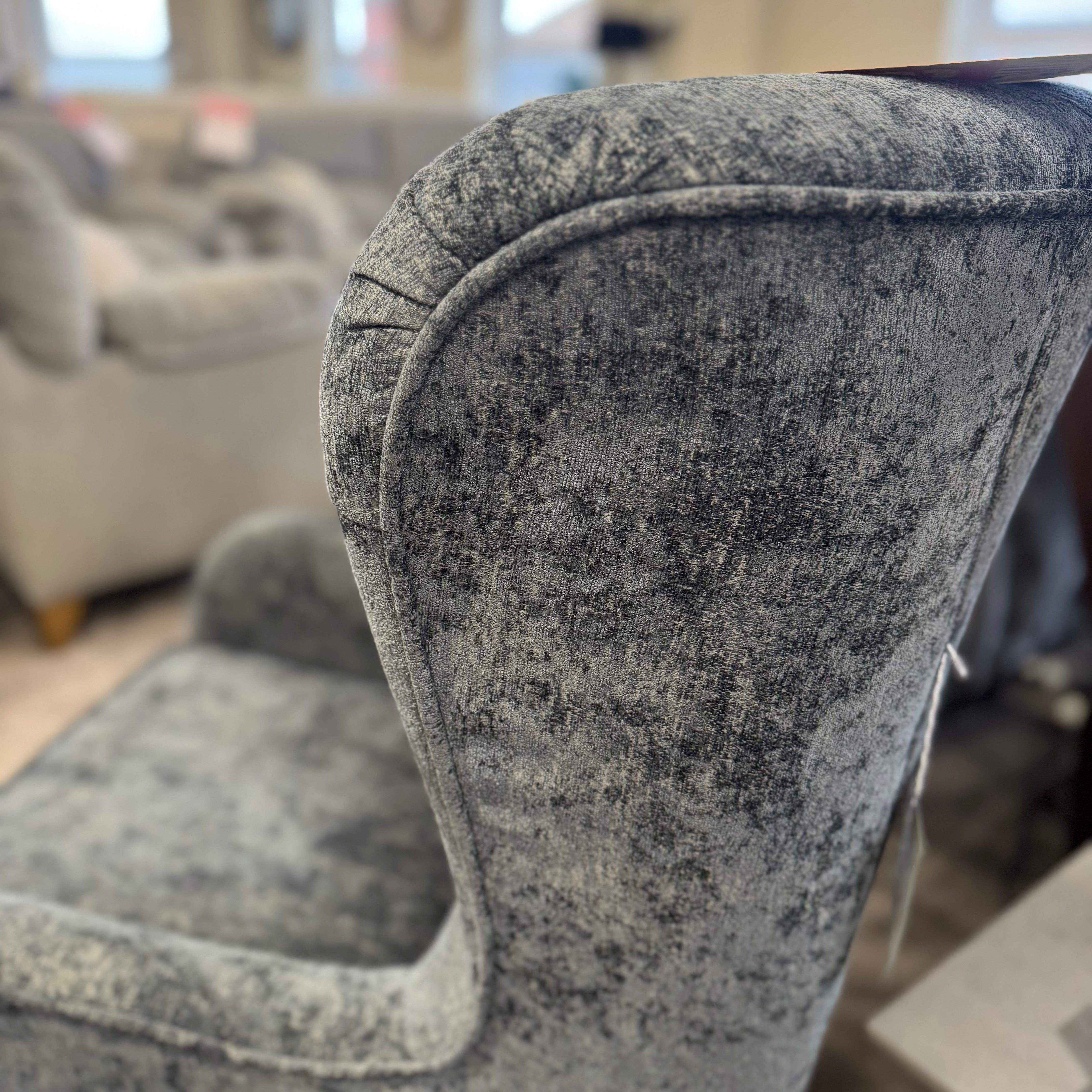 Grey Wing Chair | Clearance