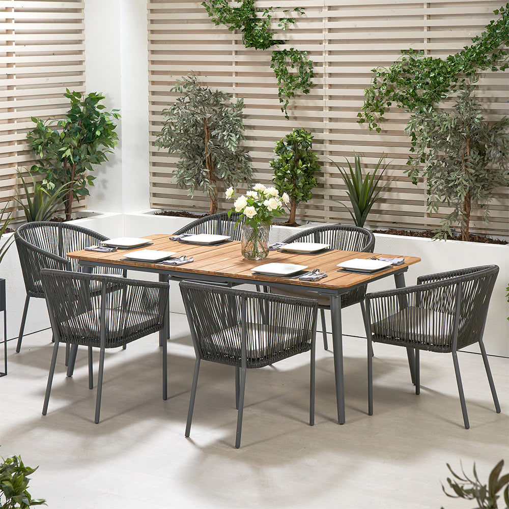 Alderwood Table + 6 | COLLECTION ONLY